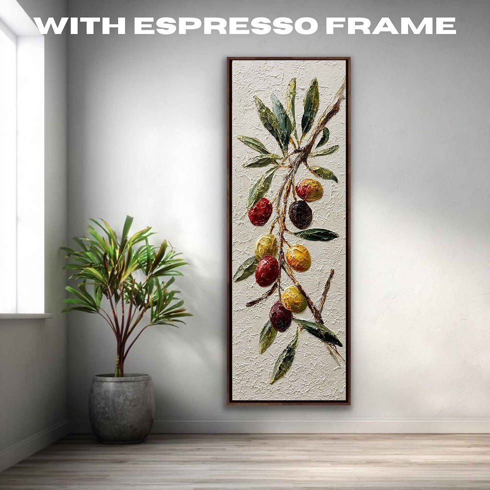 Thumbnail: Kitchen Wall Art - Kitchen Wall Decor - Olive 1