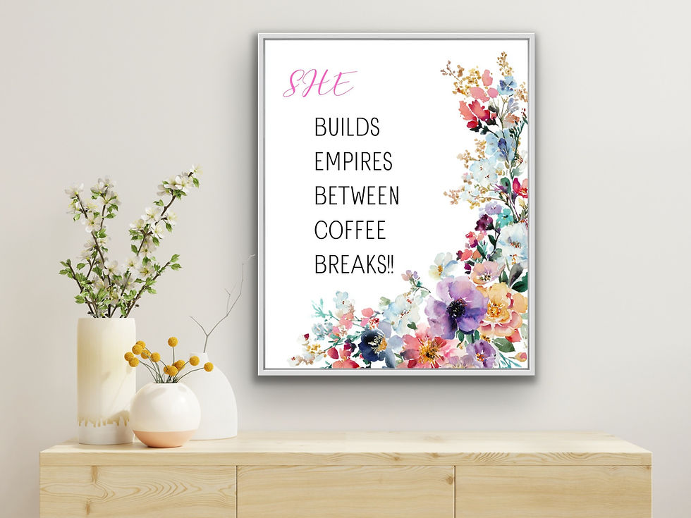 She builds an Empire