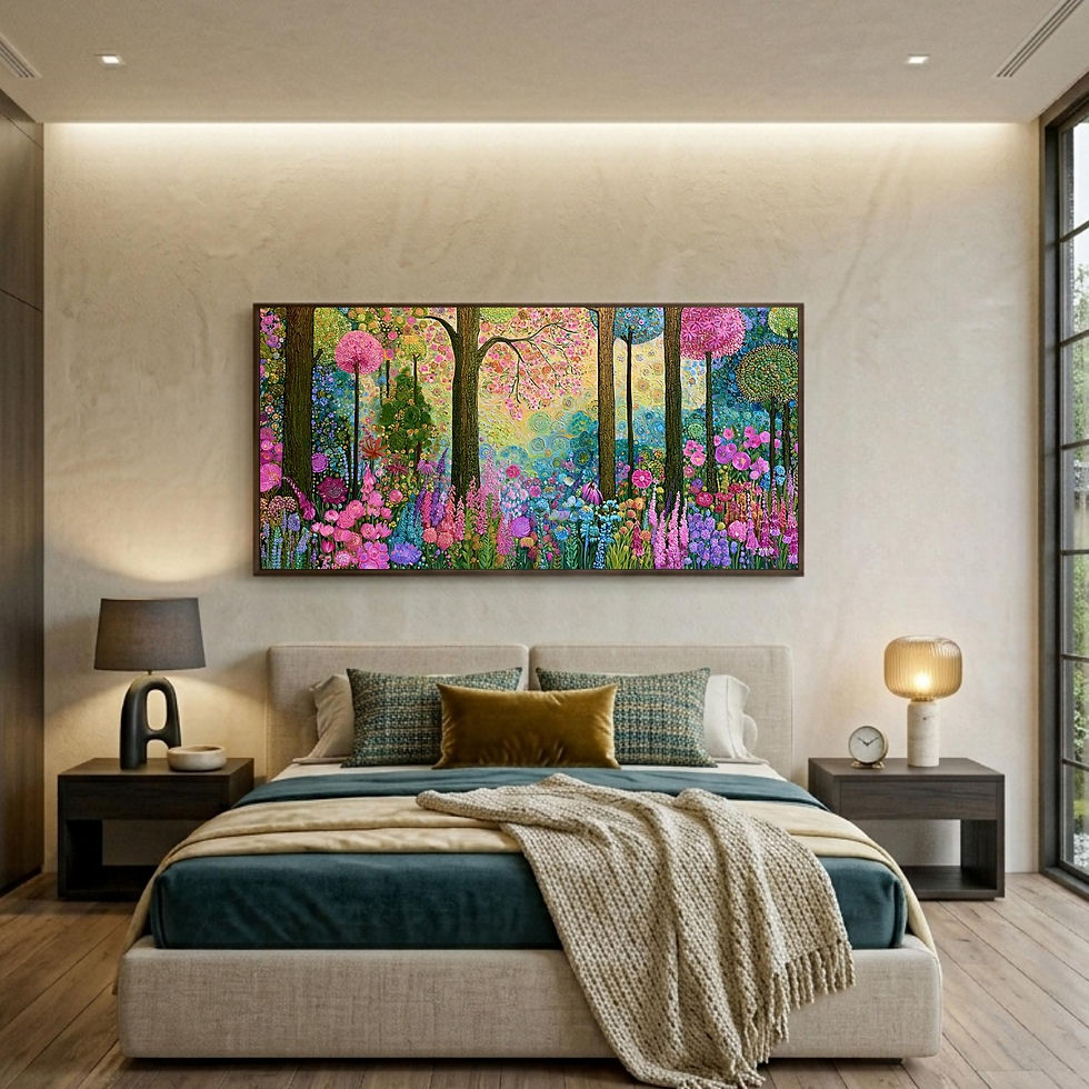Thumbnail: Enchanted forest artwork with a dreamlike, detailed style