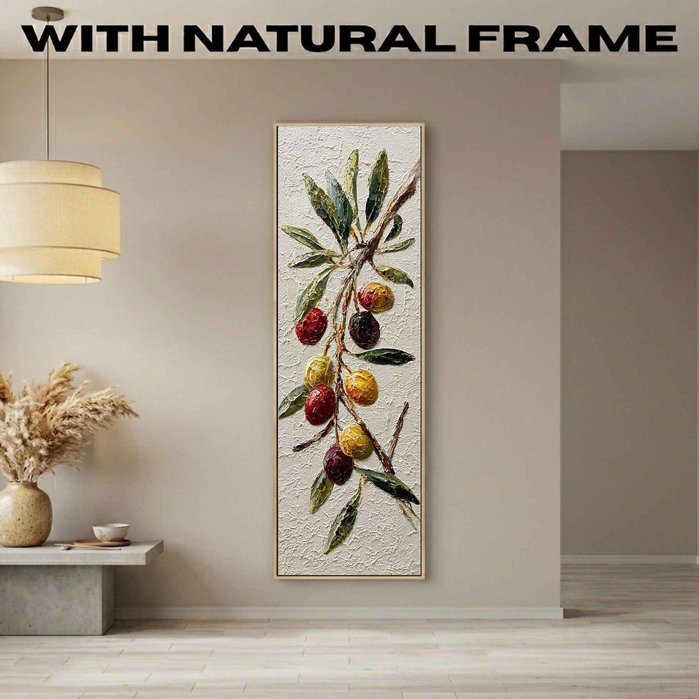 Thumbnail: Kitchen Wall Art - Kitchen Wall Decor - Olive 1