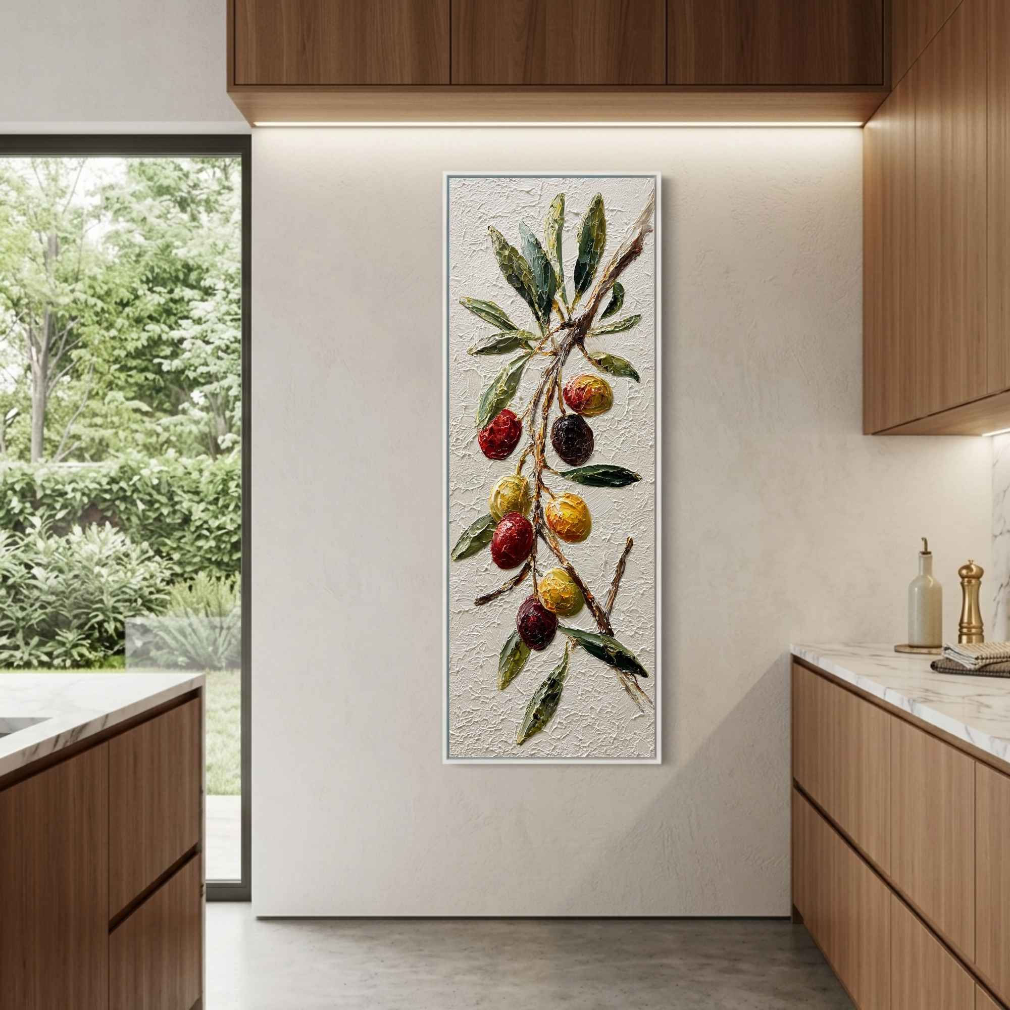 Kitchen Wall Art - Kitchen Wall Decor - Olive 1