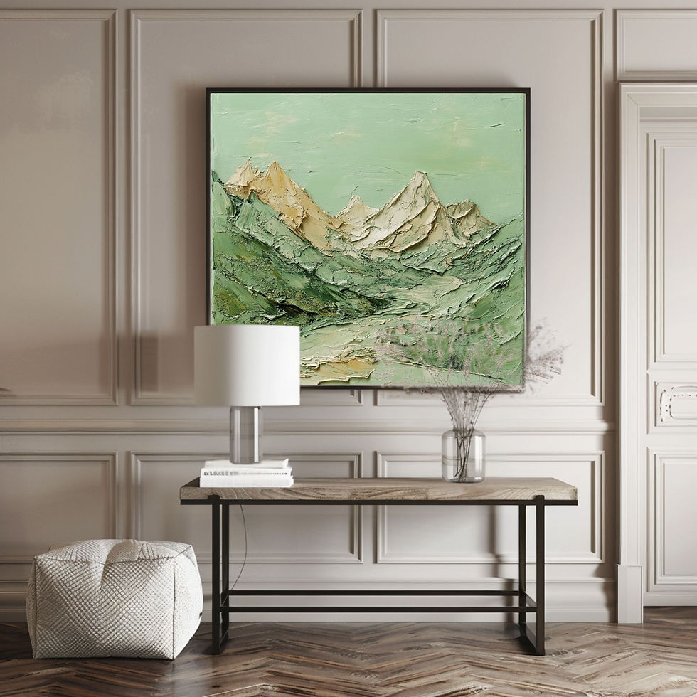 Thumbnail: Organic modern decor piece for living room