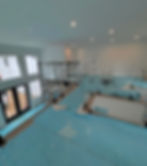 Large open interior painted by Dirigo Paint Co.