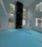 Freshly painted open living space by Dirigo Paint Co.