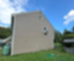 Painted home gable and exterior by Dirigo Paint Co.