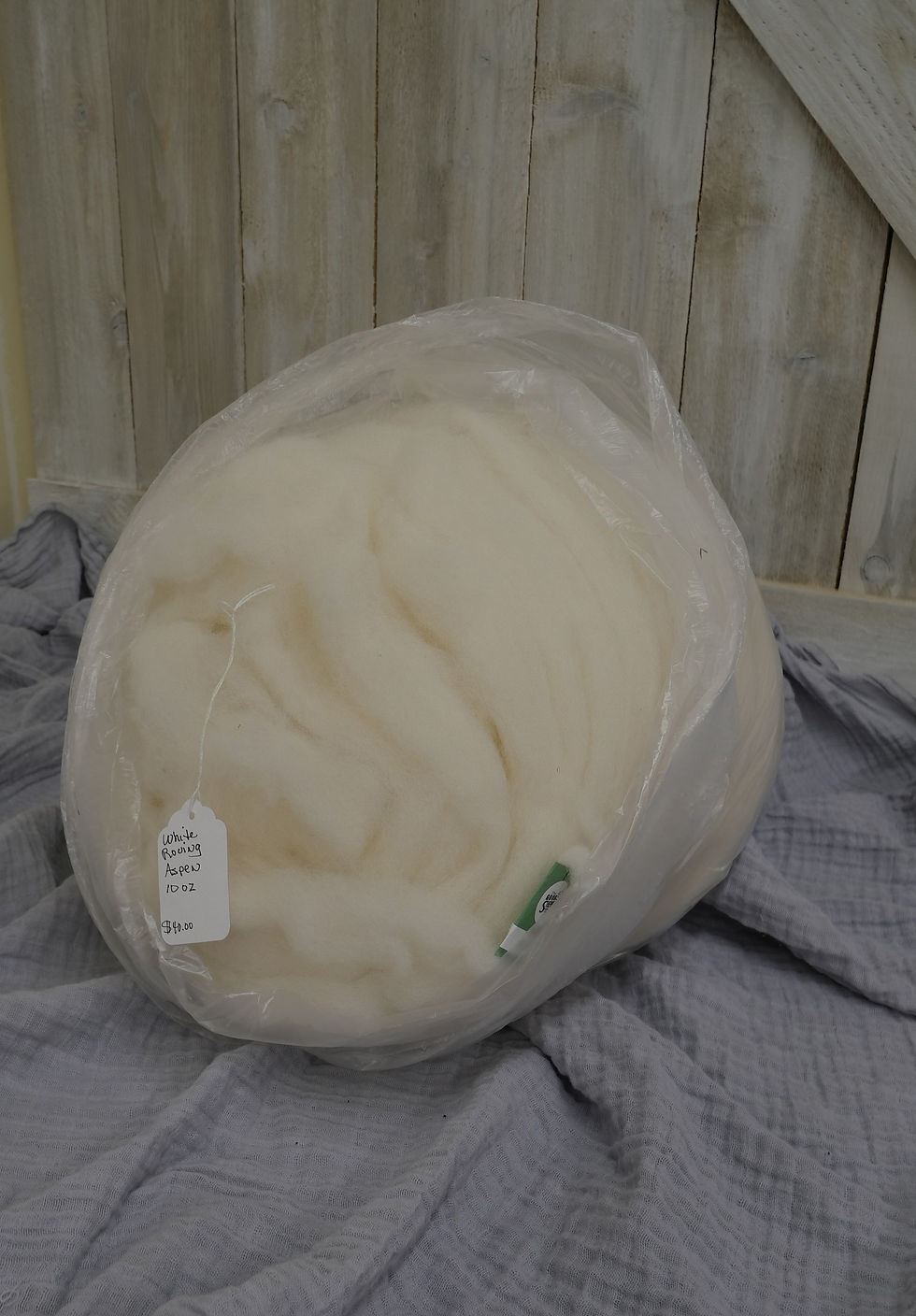 Thumbnail: Alpaca Roving-White