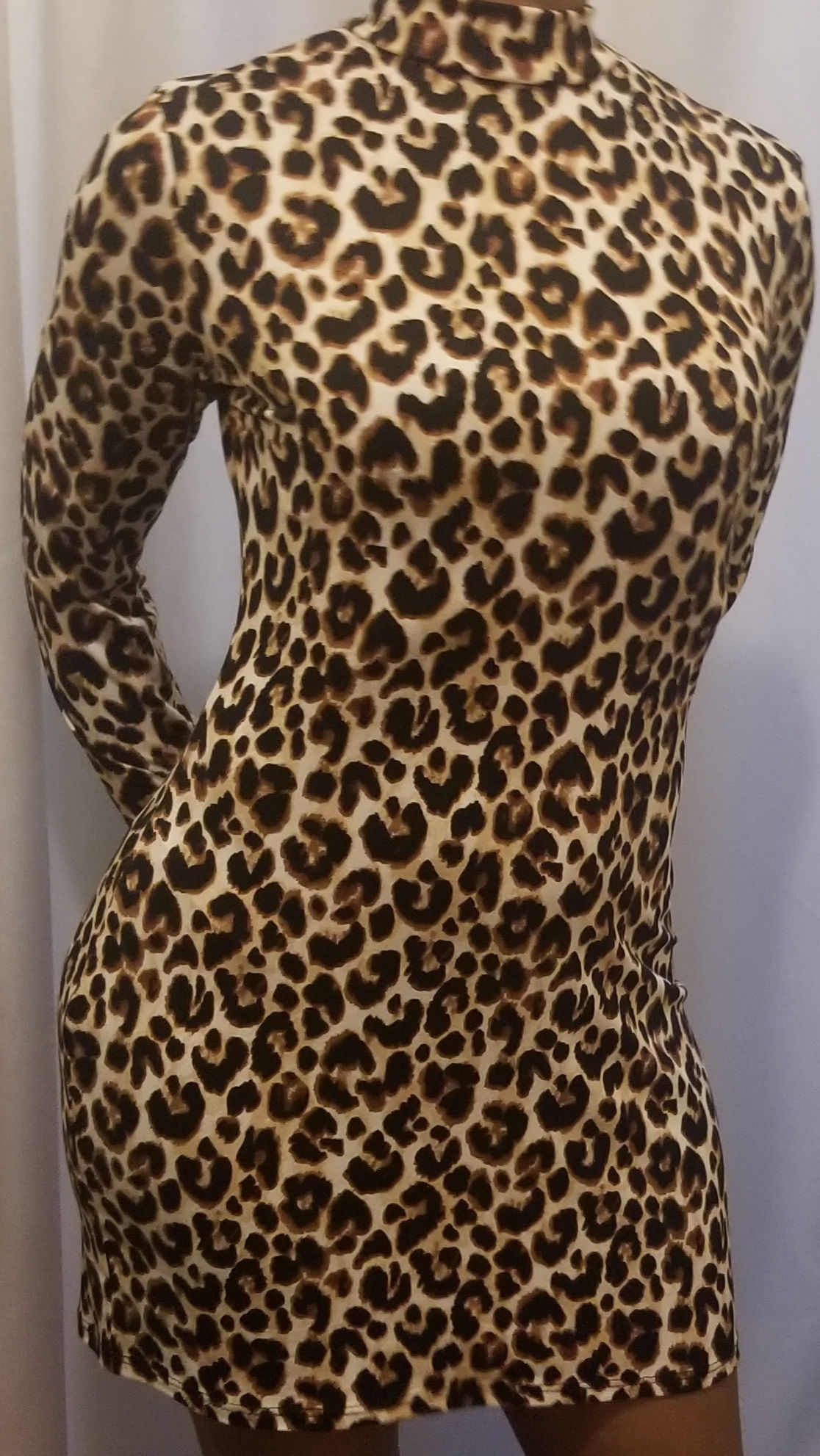 Leopard print dress