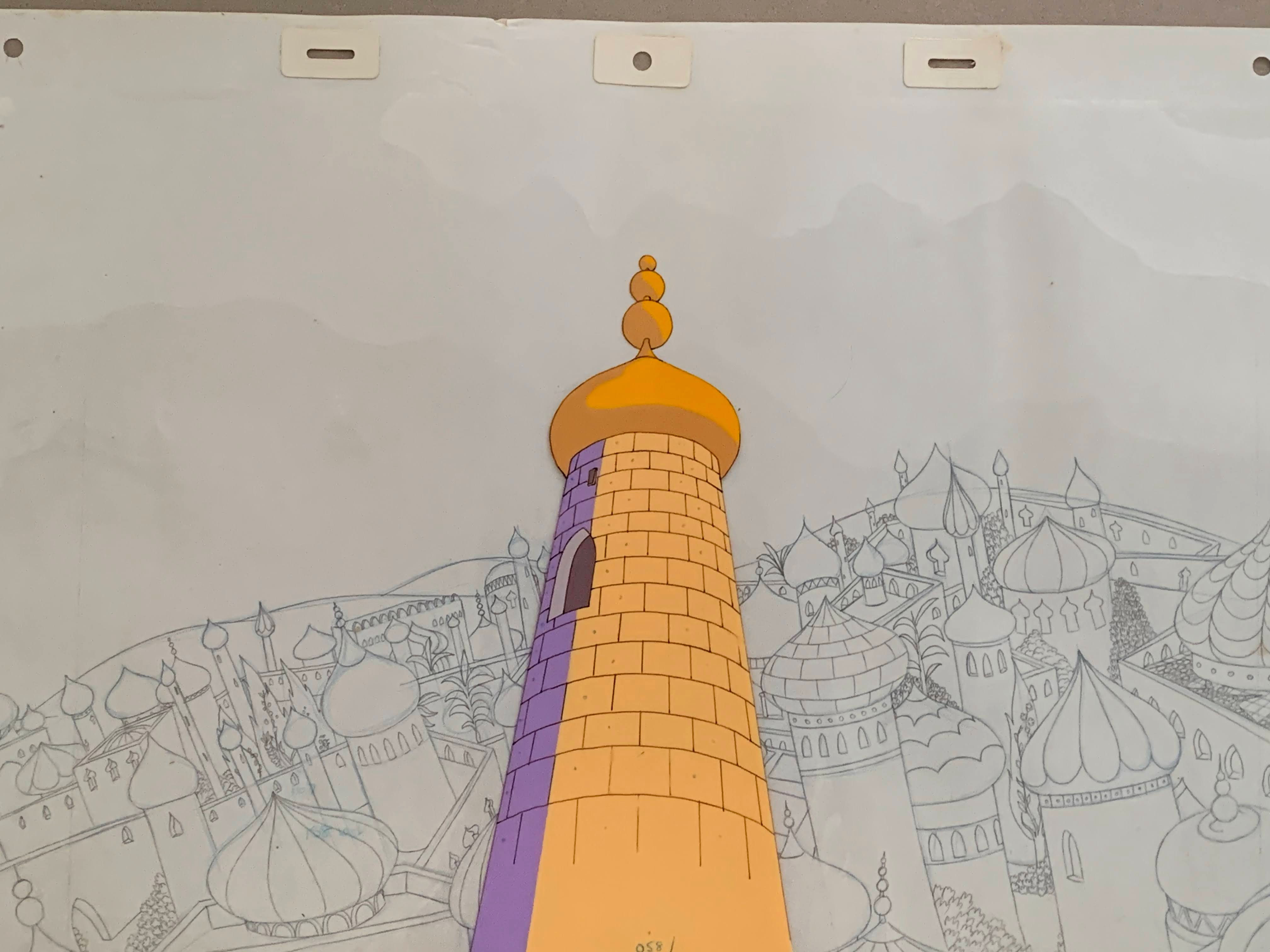 Overlay background Animation art,  The Thief and the Cobbler, Richard Williams