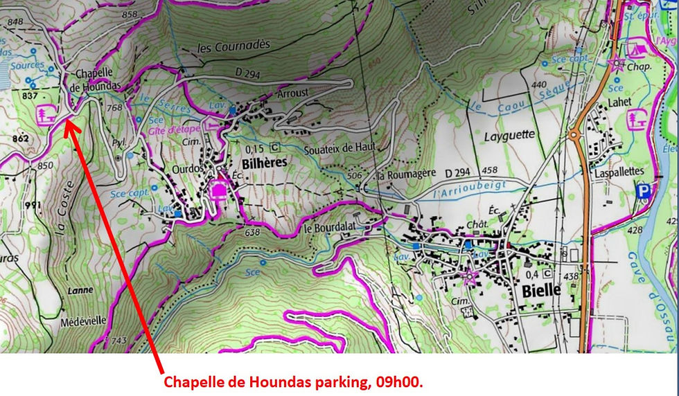 Pyrenean Plodders -  CANCELLED - Col de Marie-Blanque