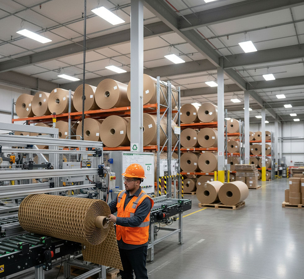 Honeycomb Paper bubble wrap 