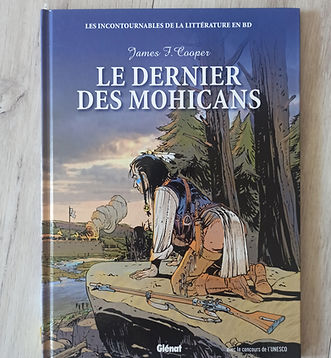 BD le dernier des Mohicans