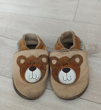 Pantoufle ours ich blue 12 -18 mois