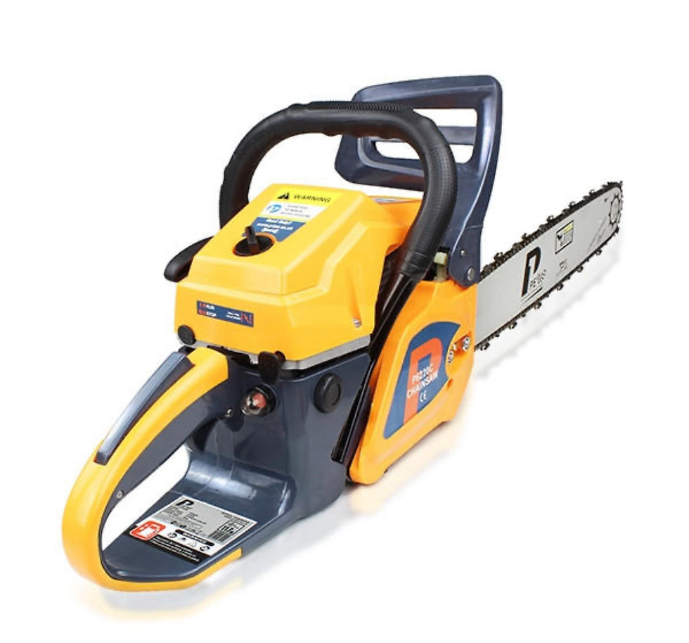 Thumbnail: P1 20" 62cc Petrol Chainsaw, Hyundai Engine, Easy-Start Inc. 2x Chains P6220C 