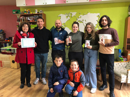 Kiril and Metodi school visit us in the IIC office