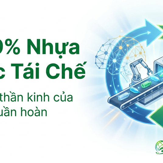AI và kinh tế tuần hoàn — chỉ 9% nhựa được tái chế (WEF 2026)