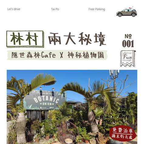 林村兩大秘境!隱世森林CAFE+神秘植物園