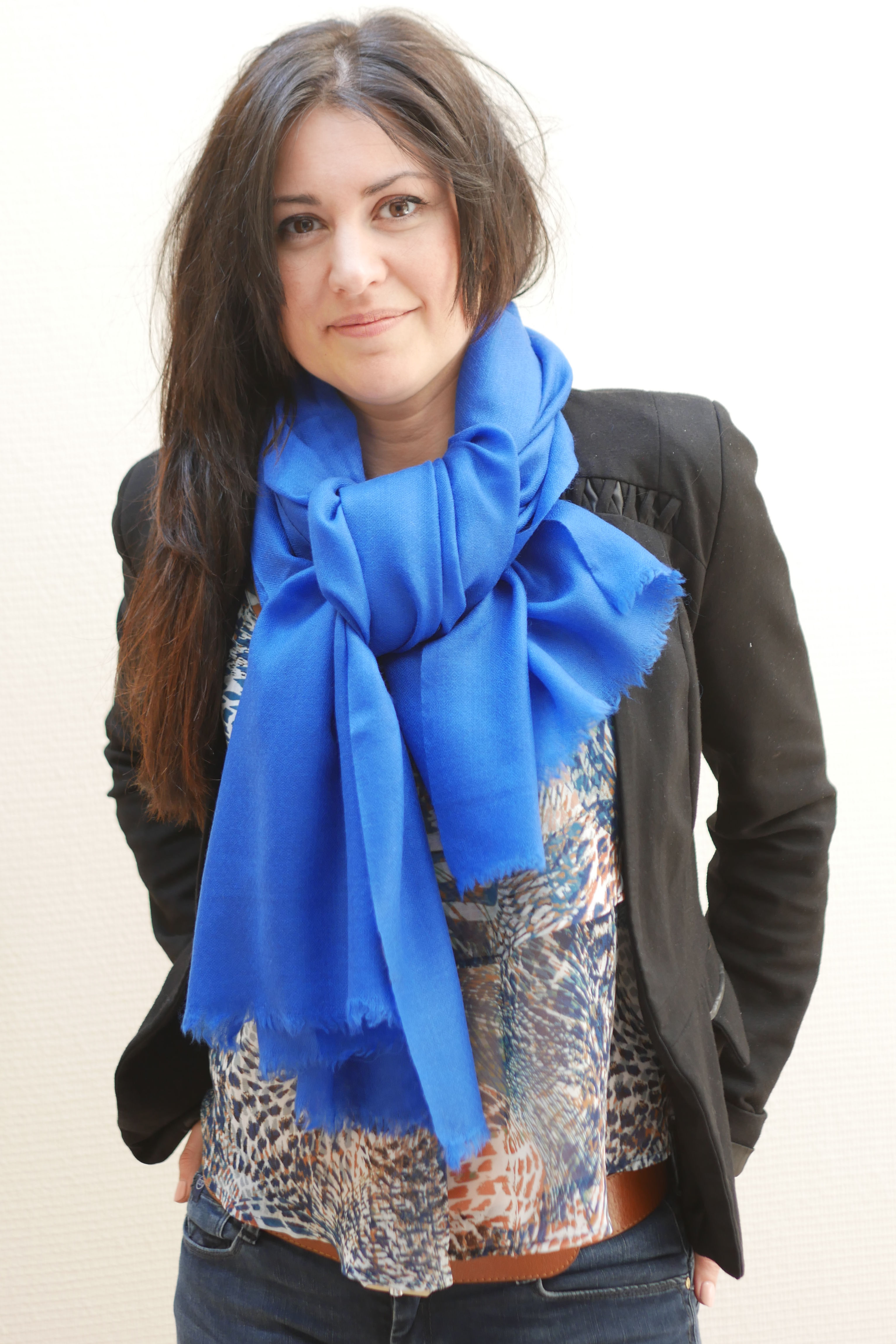 Echarpe en cachemire Lyon