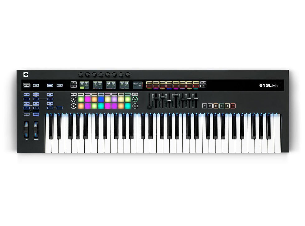Novation 61SL MkIII MIDI and CV Keyboard Controller