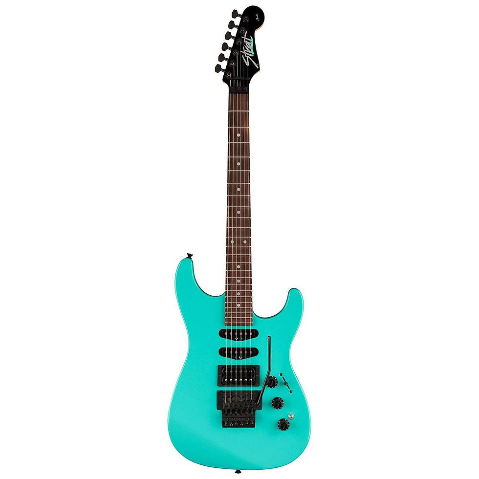 Fender Limited Edition HM Strat Electric Guitar (Ice Blue, Rosewood Fingerboard)