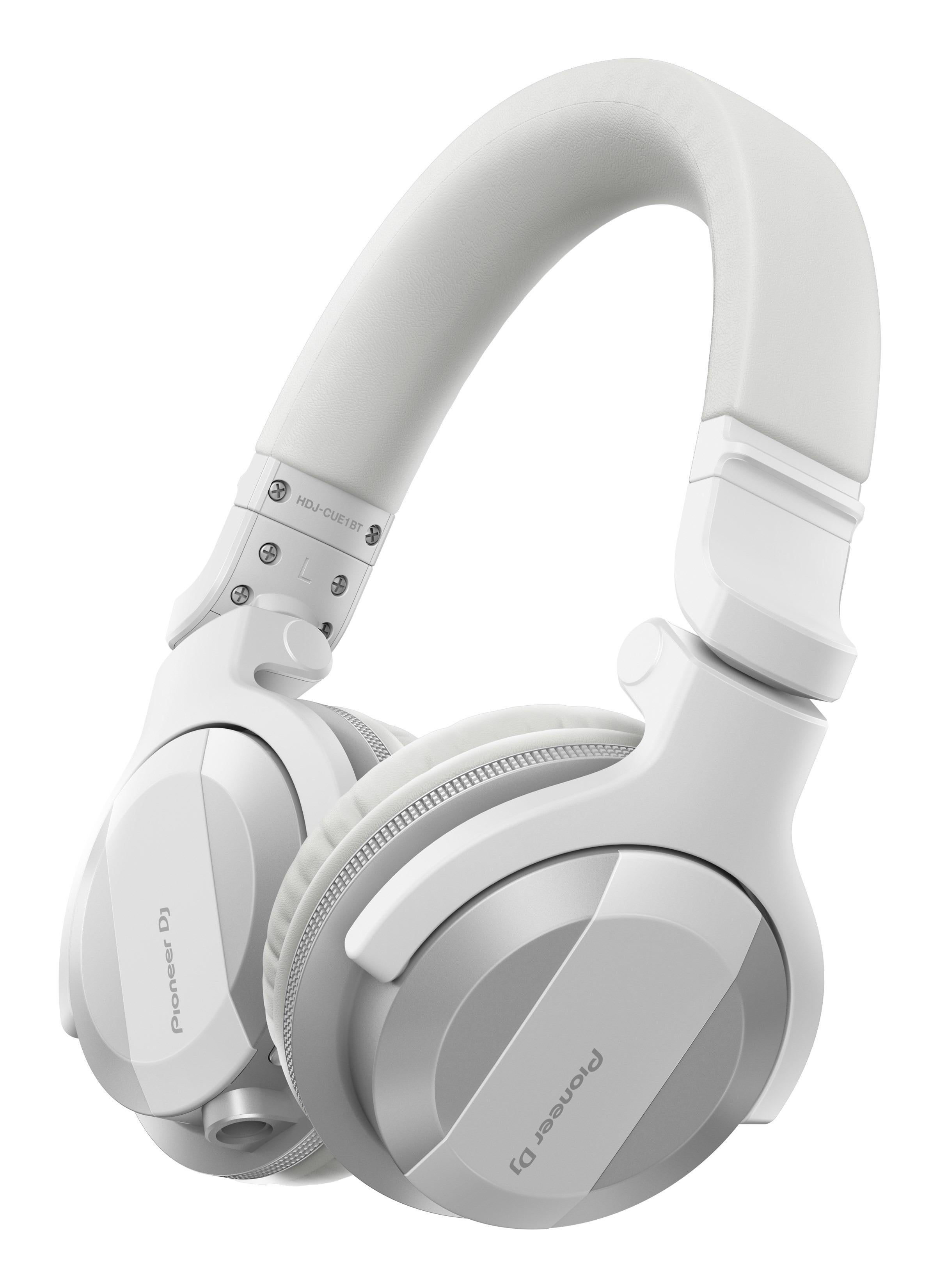 Pioneer HDJ-CUE1BT DJ Headphones with Bluetooth (Matte White)