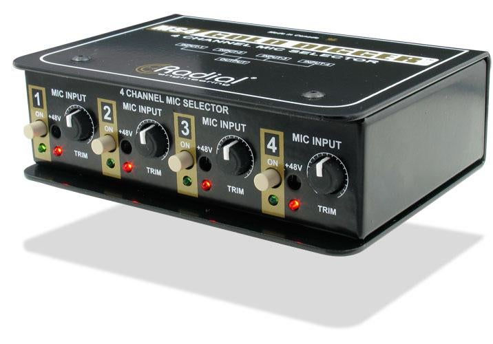 Radial Gold Digger 4-Channel Mic Selector