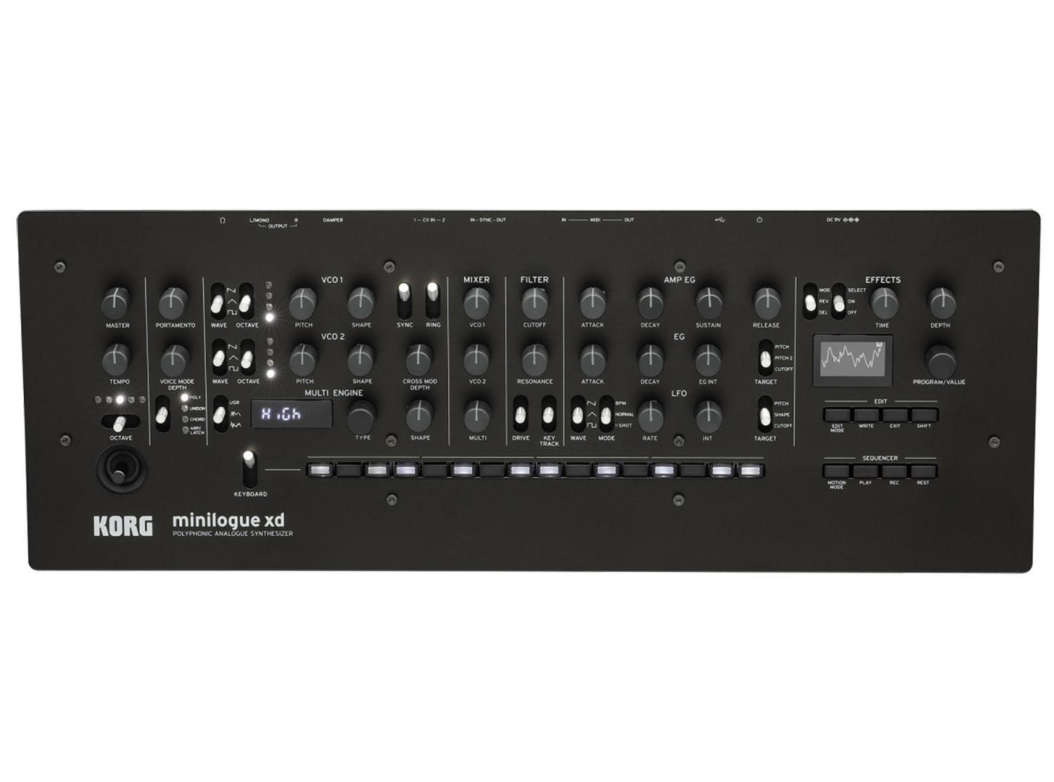 Korg MINILOGUE XD Polyphonic Analog Desktop Module Synthesizer (Open Box)