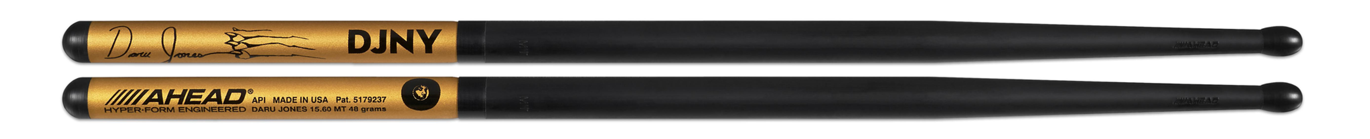 Ahead Daru Jones Signature DJNY Leo Drumsticks