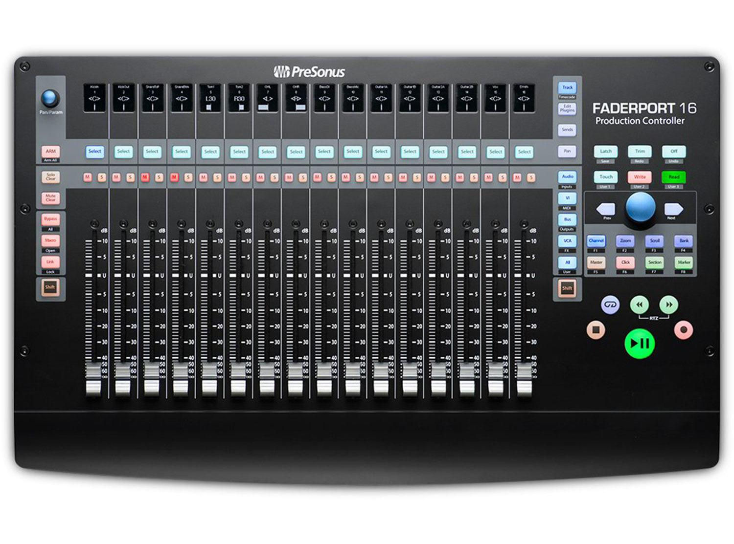Presonus FaderPort 16: 16-channel Mix Production Controller