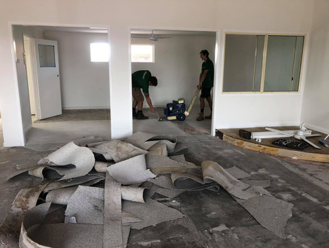 TG's Child Care and Kindergarten is opening soon at Urangan, Queensland. A snapshot of the progress of refurbishing this child care service