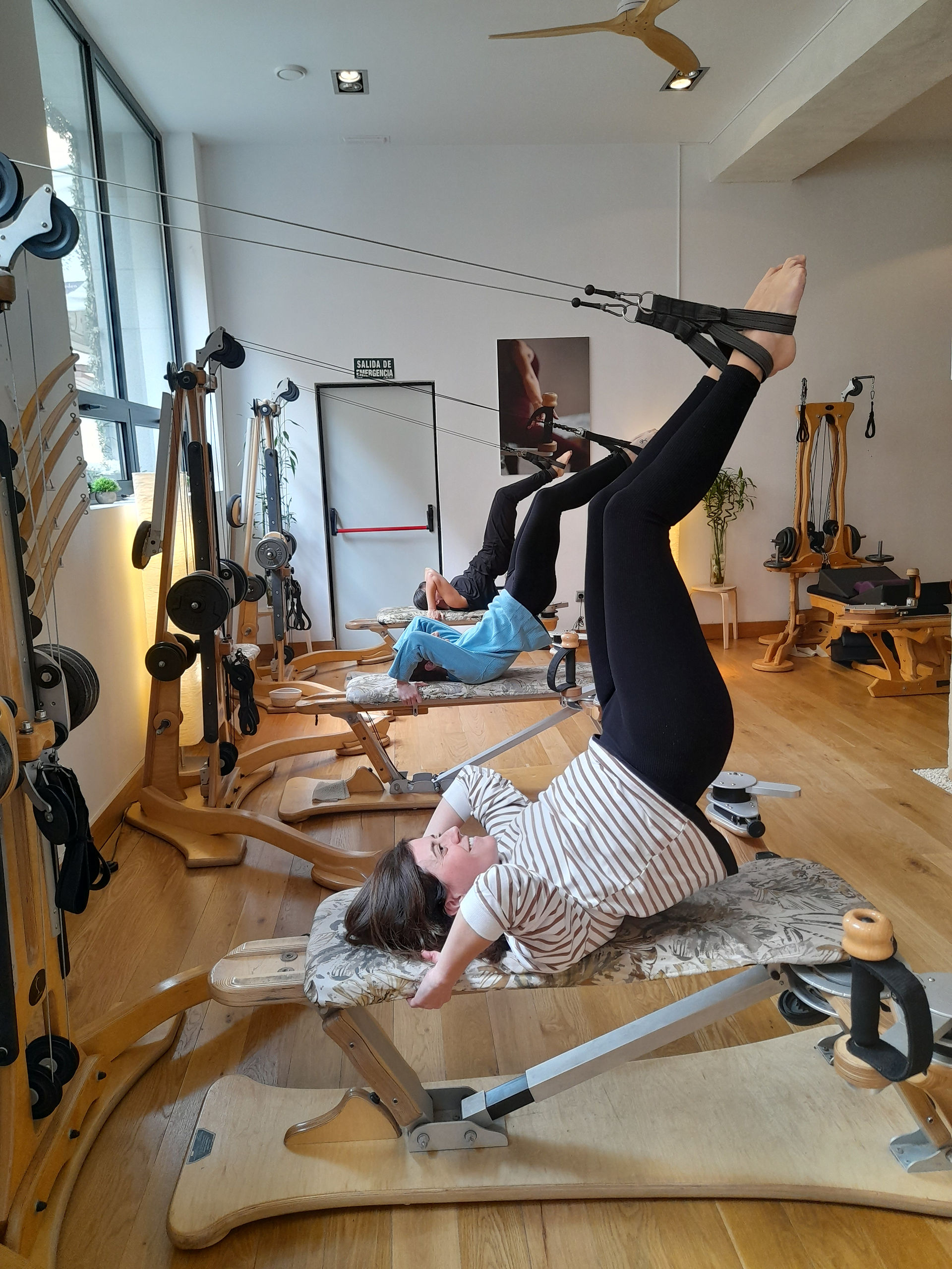 Exercises on the Pulley Tower Gyrotonic | Brilliant-Online