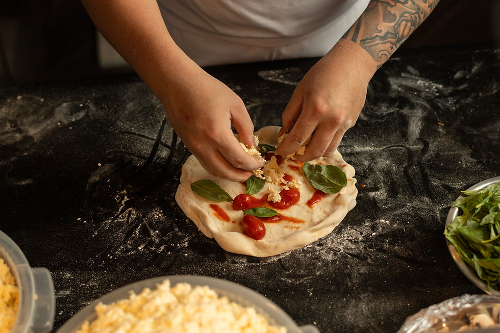 Ingredients on pizza | Pizza Studio Tamaki