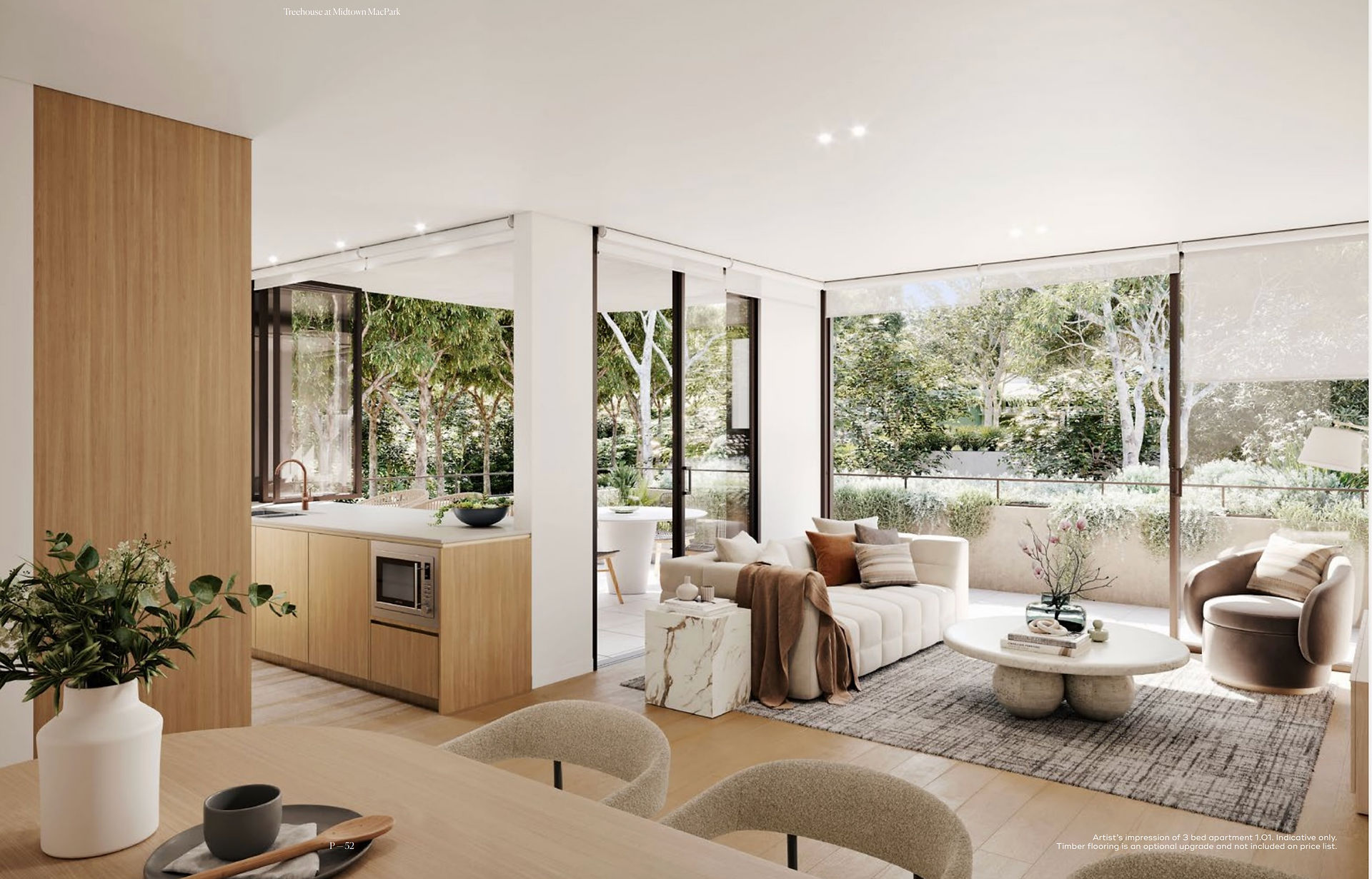 Living Room Treehouse apartments for sale | Brilliant Online Australia Singapore UK | Brilliant Online
