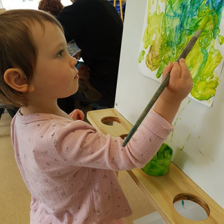  TG's Uralla little girl painting | TG's Child Care | Brilliant-Online