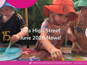 Putting Children First at TG's High Street | June 2026 Highlights | TG's Child Care
