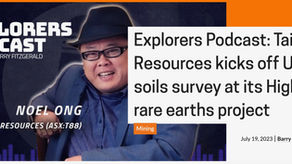 UltraFine Soils Survey kicks off at Taiton's Highway Rare Earths project