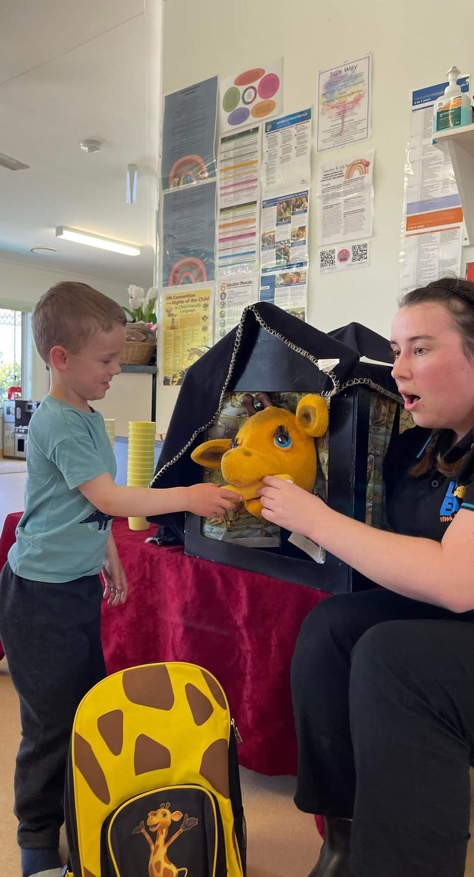 Feeding Healthy Harold at TG's Uralla | TG's Child Care | Brilliant Online