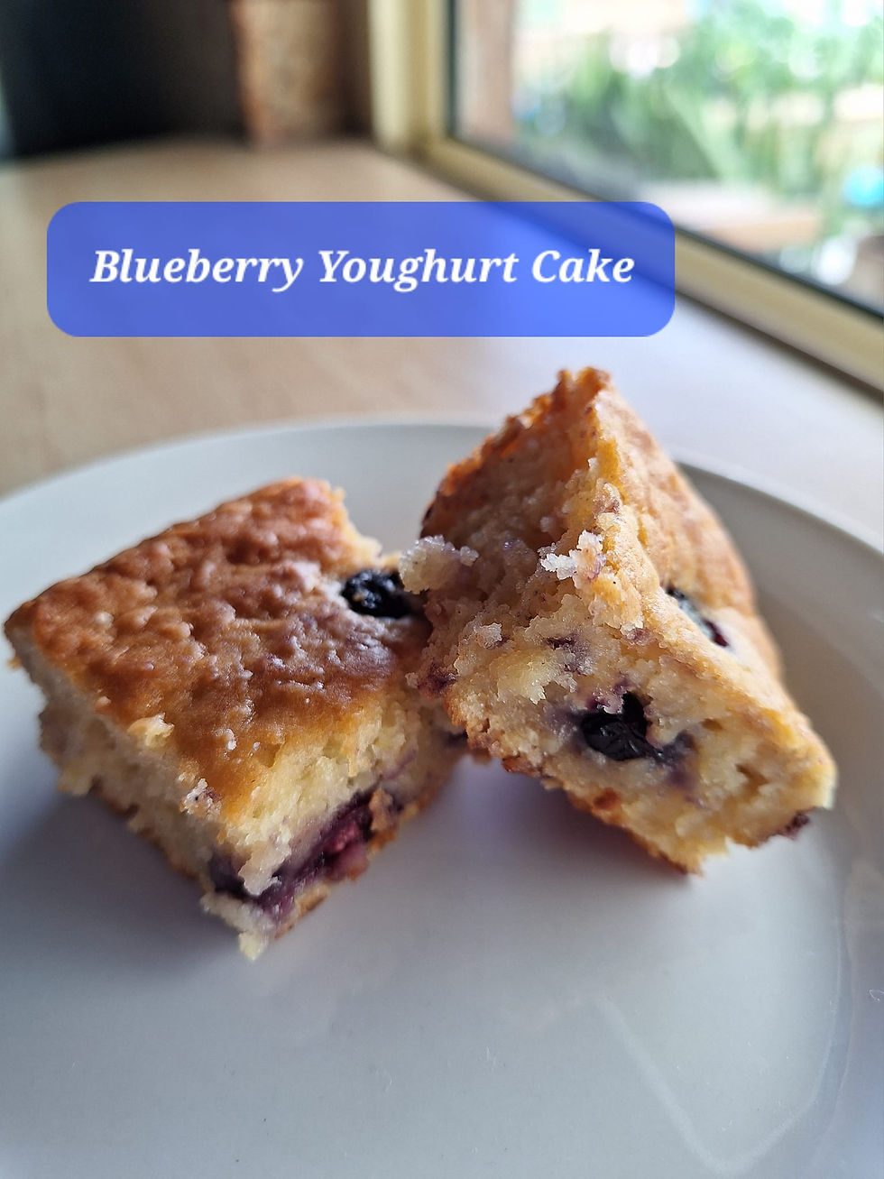 Blueberry Yoghurt Cake recipe from TG's Child Care | Brilliant-Online