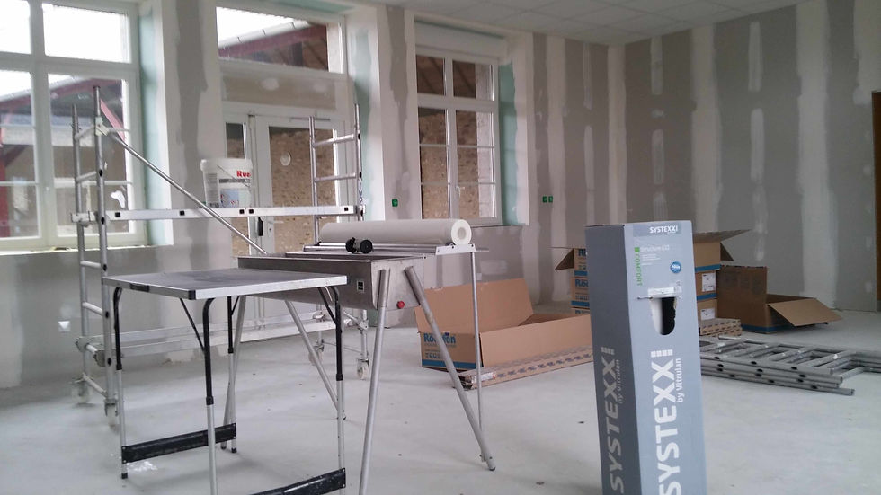 Début des travaux