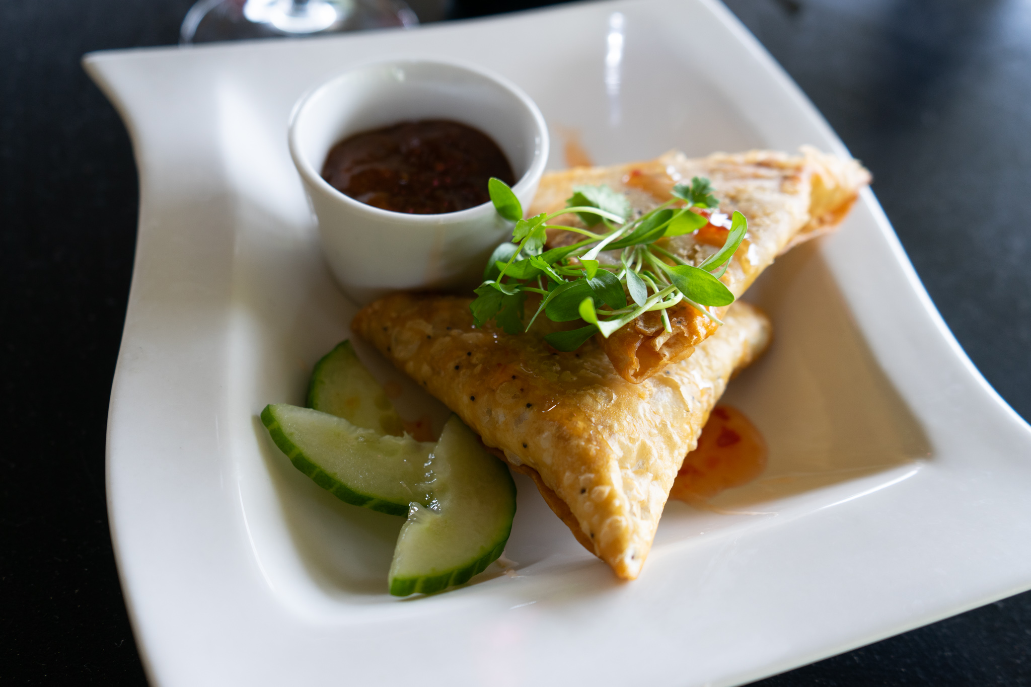 Arranged Food and Objects