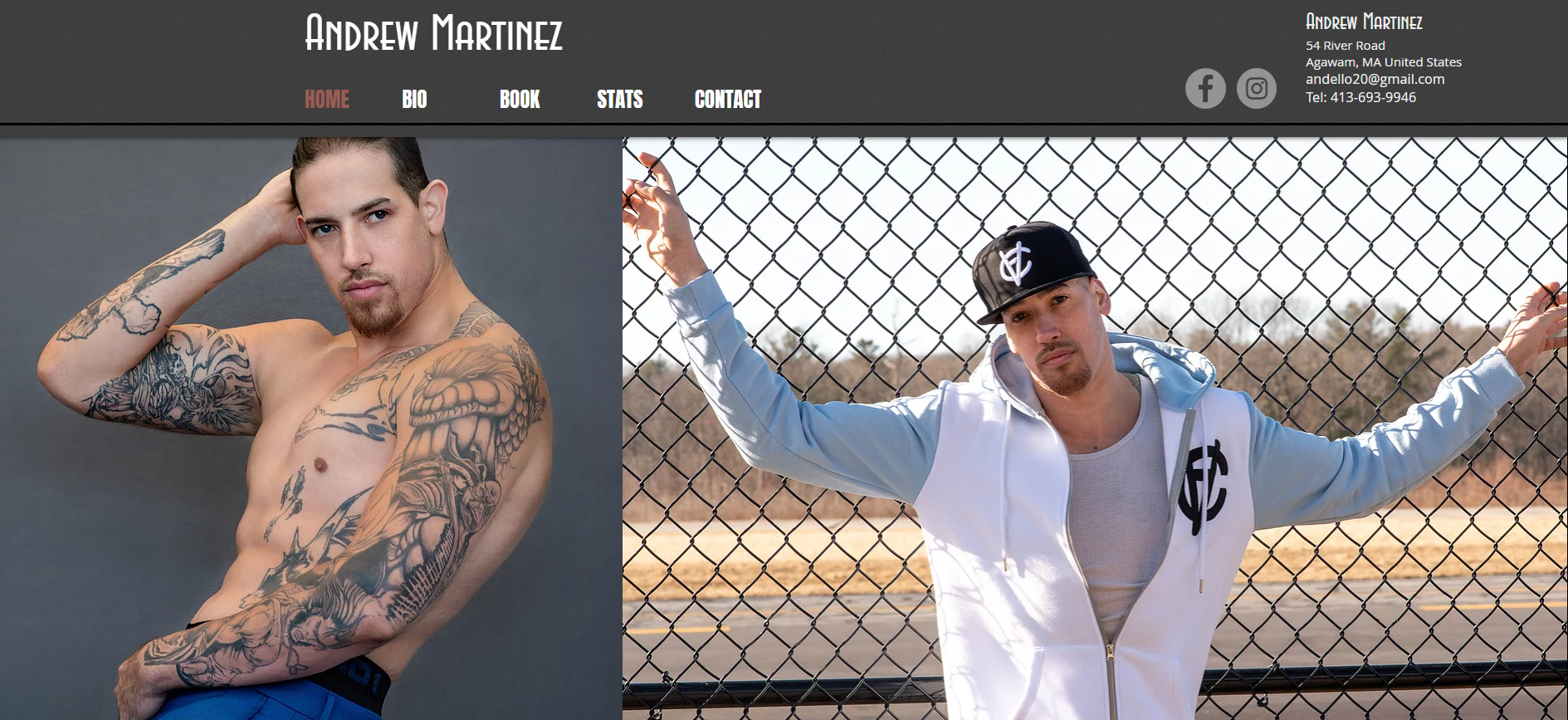 Andrew Martinez Website