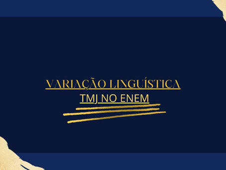 VARIAÇÃO LINGUÍSTICA