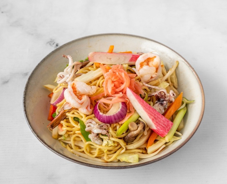 Arranged Food and Objects