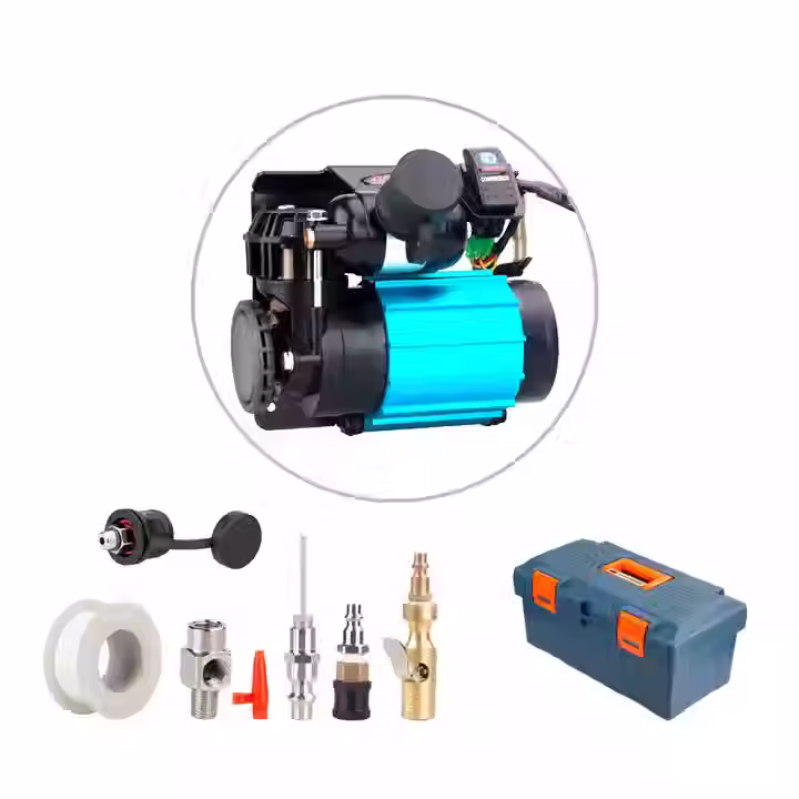 Chinese manufacturer portable 12V tyre inflator car tire air compressor