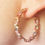 Thumbnail: Rainbow Sapphire Hoops