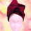 Thumbnail: Linen Purple Protection Wired Head Wrap
