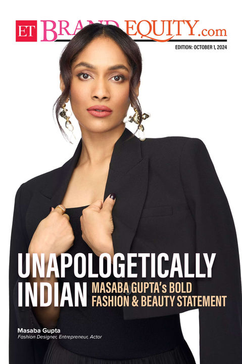 Masaba Gupta for Brandequity Magazine cover.