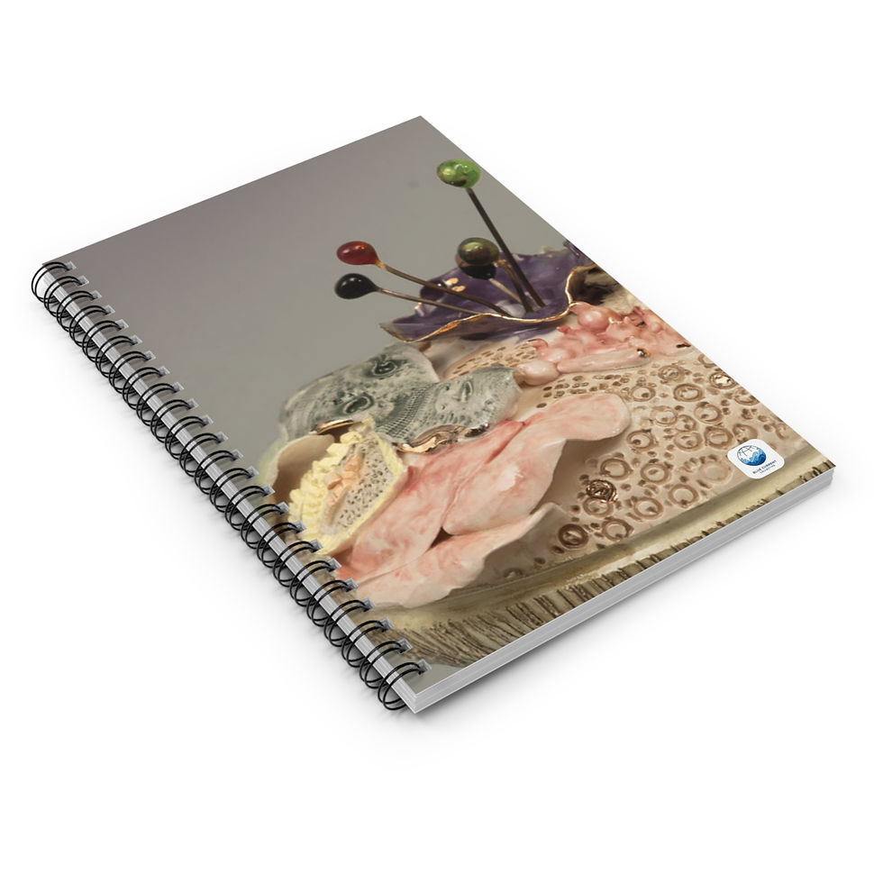 Thumbnail: Plumb Beautiful: Spiral Notebook - Ruled Line
