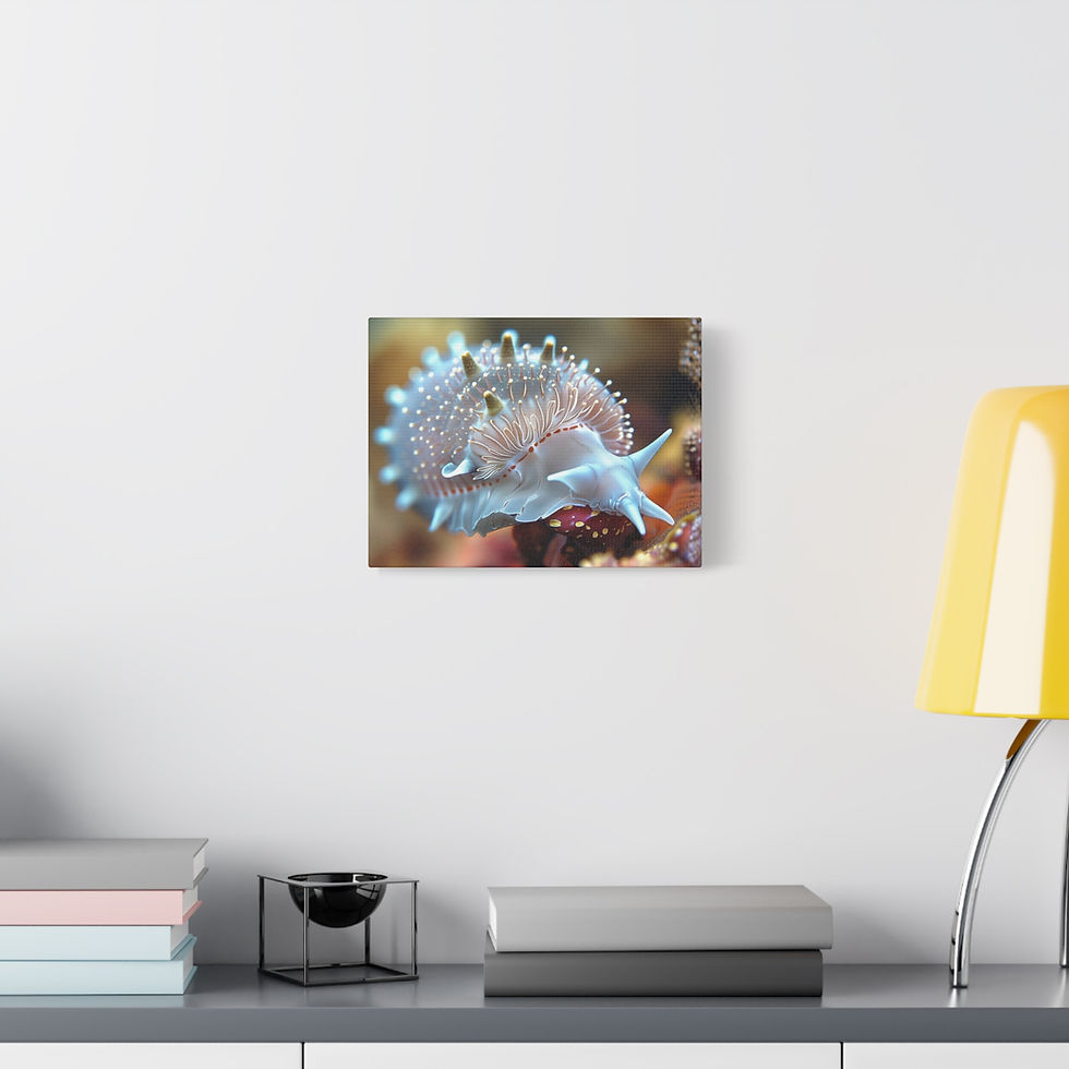 Thumbnail: Pale Opalescence: Matte Canvas, Stretched, 1.25"