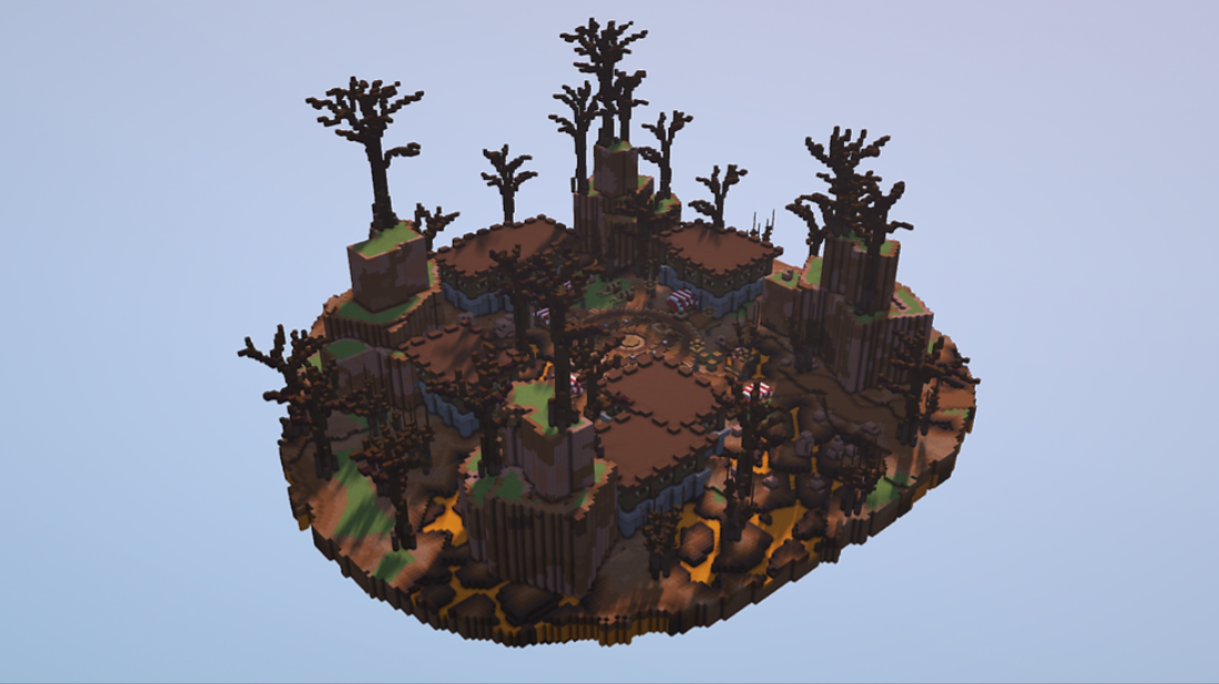 Brown Lava Island - 200x200
