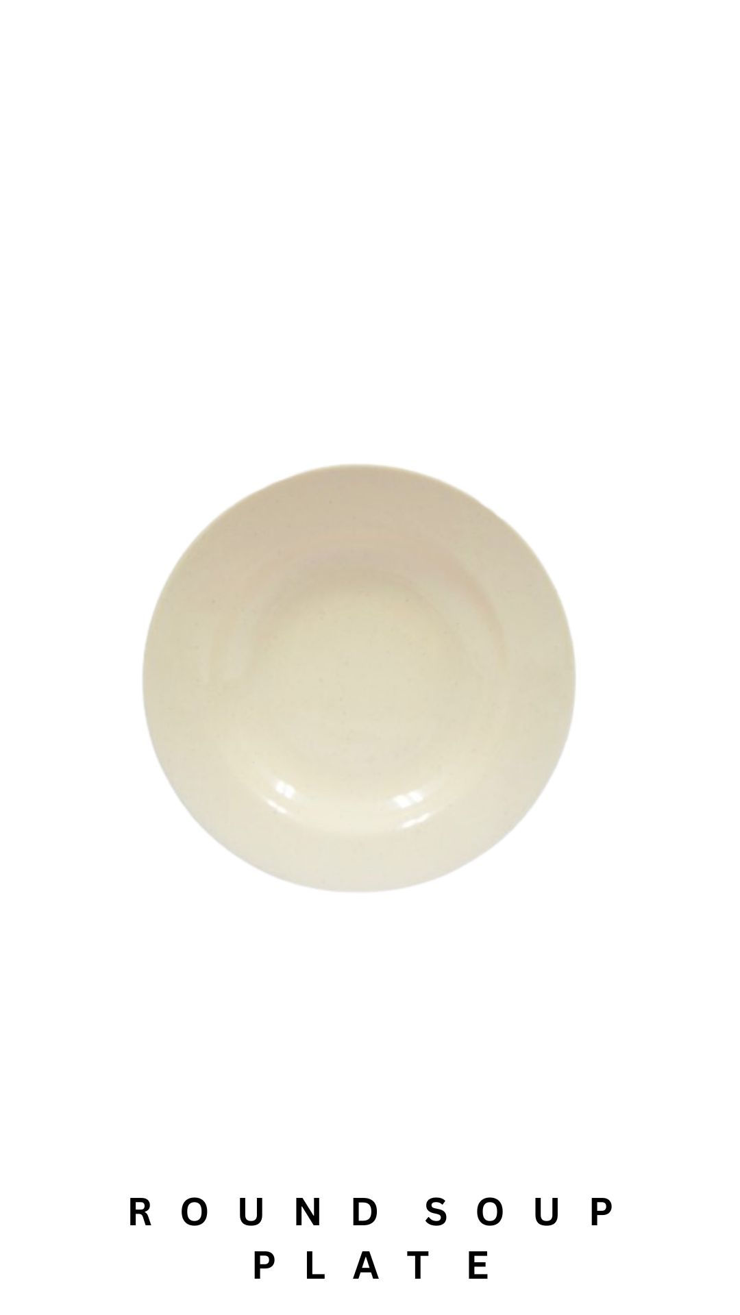 MELAMINE ROUND SOUP PLATE 9"